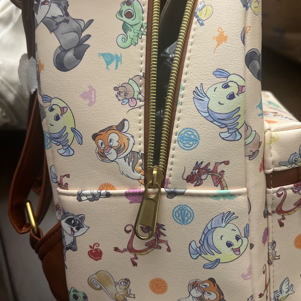 Disney loungefly princess sidekicks new with tags - Picture 7 of 8